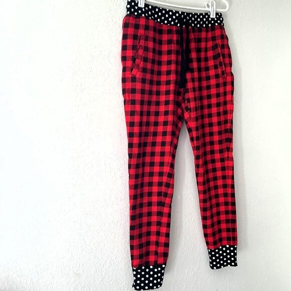 ROGUE BUFFALO PLAID JOGGERS ACTIVEWEAR CASUAL STYLISH LONGE PANTS - Picture 9 of 16
